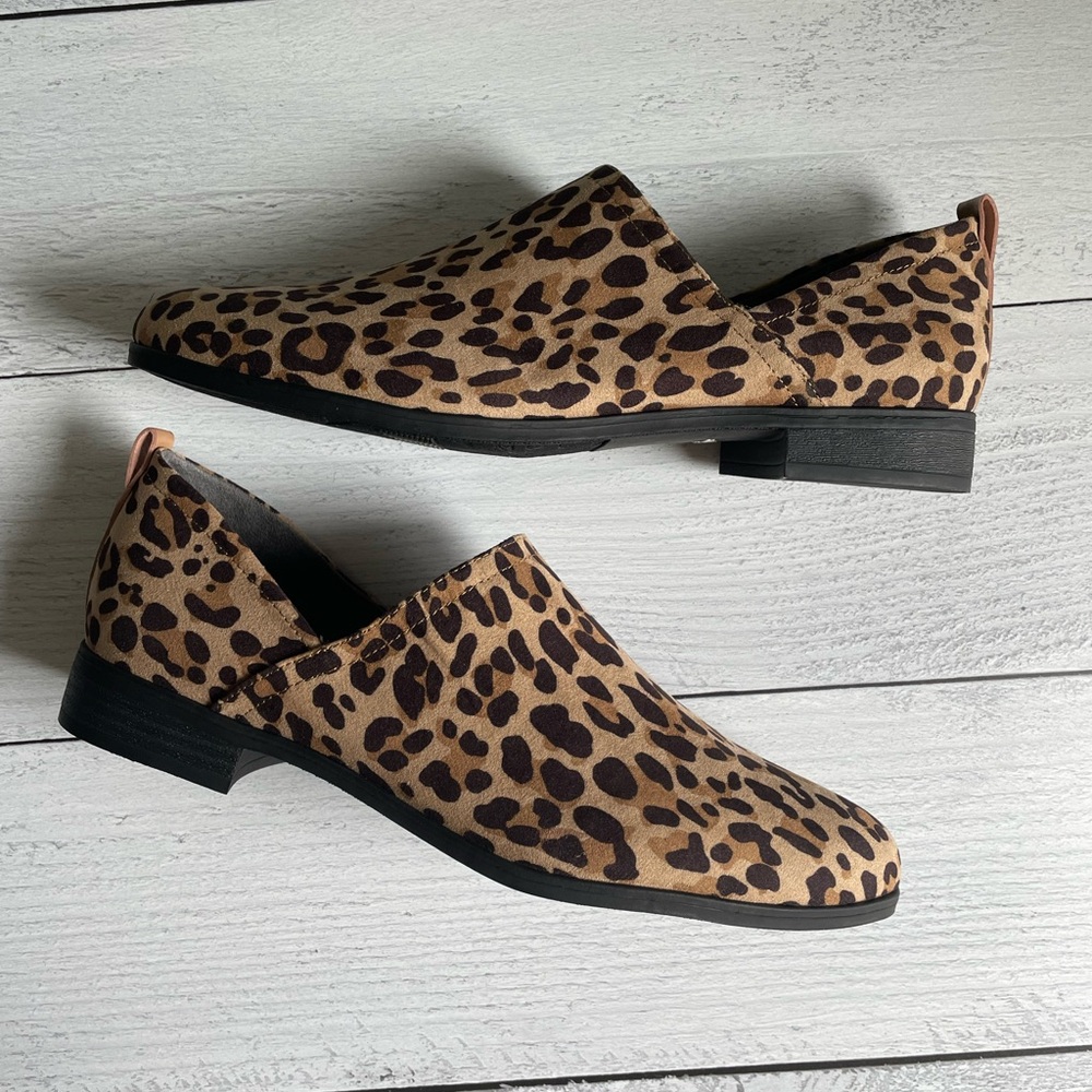 Sz 9 Leopard Print Dr. Scholl’s Loafers - New in Box